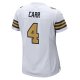 Women's New Orleans Saints Derek Carr Nike  White Alternate Game Jersey