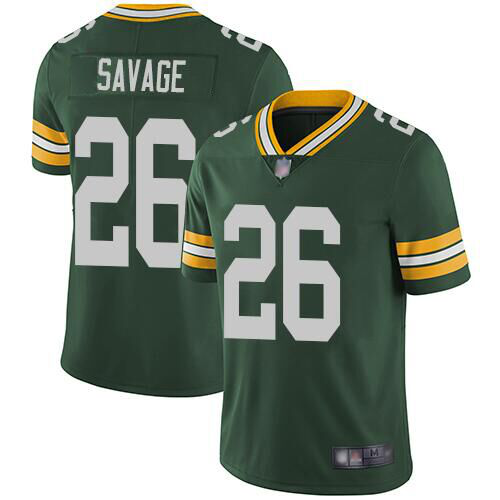 Men's Nike Green Bay Packers #26 Darnell Savage Green Team Color Stitched NFL Vapor Untouchable Limited Jersey