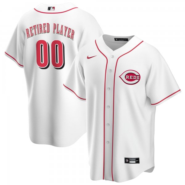 Men's Cincinnati Reds Nike White Home Pick-A-Player Retired Roster Replica Jersey