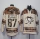 Pittsburgh Penguins #87 Sidney Crosby Cream/Camo Stitched NHL Jersey