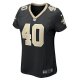 Women's New Orleans Saints Zander Horvath Nike  Black  Game Jersey