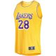 Men's Los Angeles Lakers Rui Hachimura Fanatics Gold Fast Break Player Jersey - Icon Edition