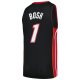 Men's Miami Heat Mitchell & Ness Black 2012/13 Hardwood Classics Swingman Jersey