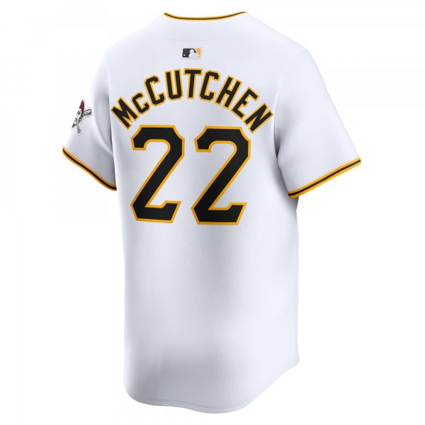 Men's Pittsburgh Pirates Andrew McCutchen Nike White Home Limited Player Jersey