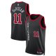 Men's Unisex Chicago Bulls #11 DeMar DeRozan Nike Black 2023/24 Swingman City Edition Jersey