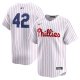 Men's Philadelphia Phillies  Nike White 2024 Jackie Robinson Day Home Limited Jersey