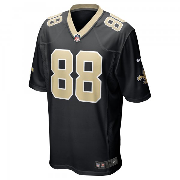 Men's New Orleans Saints J.P. Holtz Nike Black Game Player Jersey