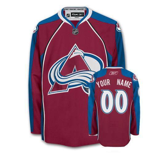 Colorado Avalanche Personalized Red NHL Jersey