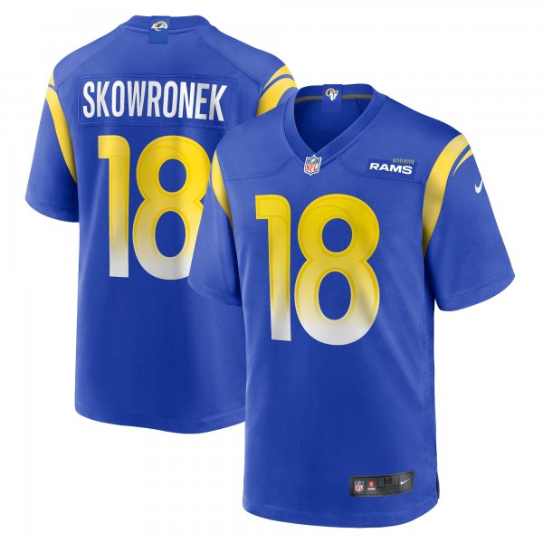 Men's Los Angeles Rams Ben Skowronek Nike Royal Game Jersey