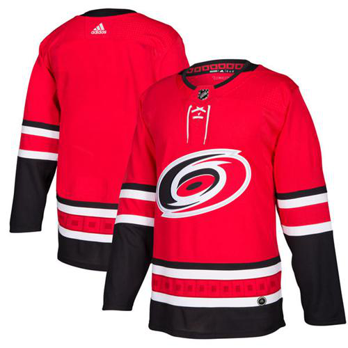 Adidas Carolina Hurricanes Blank Red Home Stitched NHL Jersey