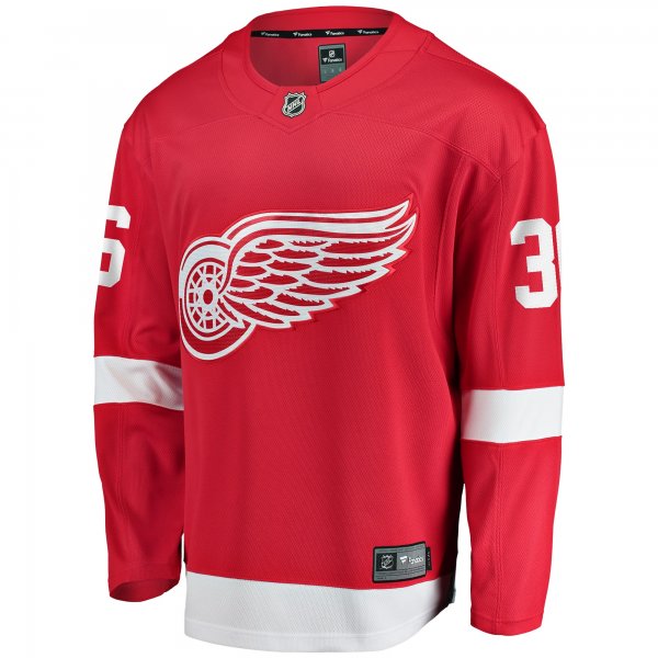 Men's Detroit Red Wings Christian Fischer Fanatics Red Home Breakaway Jersey