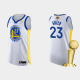 2022 NBA Finals Champions Men's Golden State Warriors Draymond Green #23 White Association White Jersey