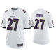 Men's #27 J.K. Dobbins Baltimore Ravens White 2020 NFL Draft Vapor Limited Jersey