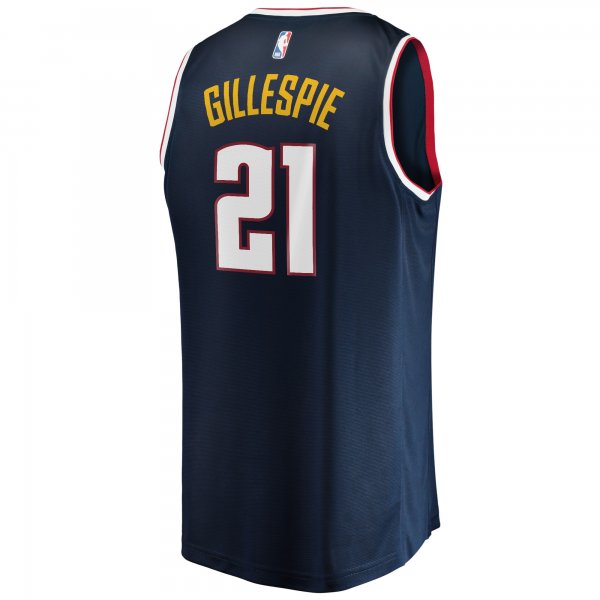 Men's Denver Nuggets Collin Gillespie Fanatics Navy Fast Break Player Jersey - Icon Edition