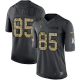 Men's Nike San Francisco 49ers #85 George Kittle Limited 2016 Salute to Service Black NFL Jersey