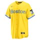 Men's Boston Red Sox Nike Gold/Light Blue City Connect Replica Jersey