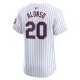 Men's New York Mets Pete Alonso Nike White Home Elite Jersey