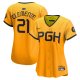 Women's Pittsburgh Pirates Roberto Clemente Nike No Color City Connect Limited Player Jersey