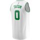 Men's Boston Celtics Jayson Tatum Fanatics White Fast Break Replica Away Jersey - Association Edition