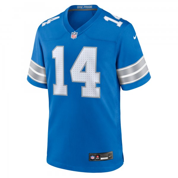 Men's Detroit Lions Amon-Ra St. Brown Nike Blue Game Jersey