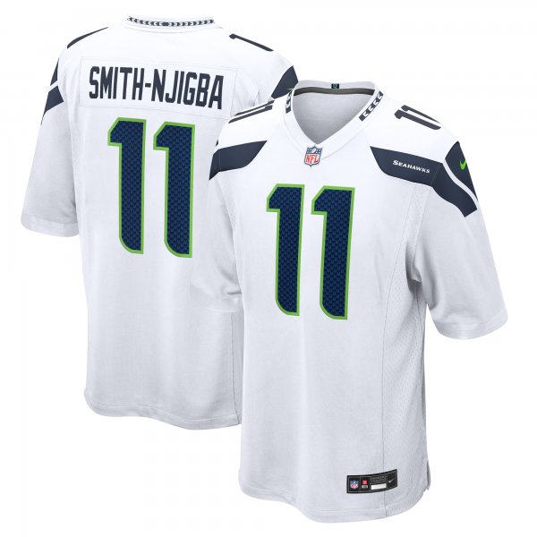 Men's Seattle Seahawks Jaxon Smith-Njigba Nike White Away Game Jersey