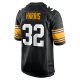 Men's Pittsburgh Steelers Franco Harris Nike Black Alternate Retired Player Jersey