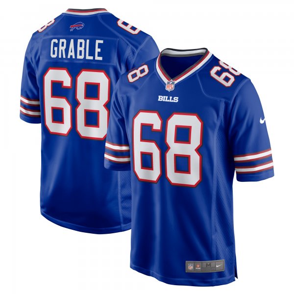 Men's Buffalo Bills Tylan Grable Nike  Royal Game Jersey