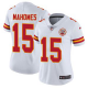 Nike Kansas City Chiefs #15 Patrick Mahomes White Women's Stitched NFL Vapor Untouchable Limited Jersey