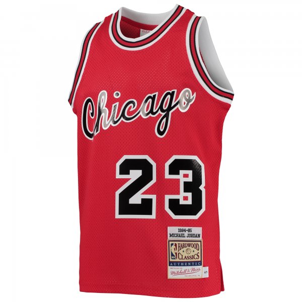 Youth Chicago Bulls Michael Jordan Mitchell & Ness Red 1984/85 Hardwood Classics Jersey