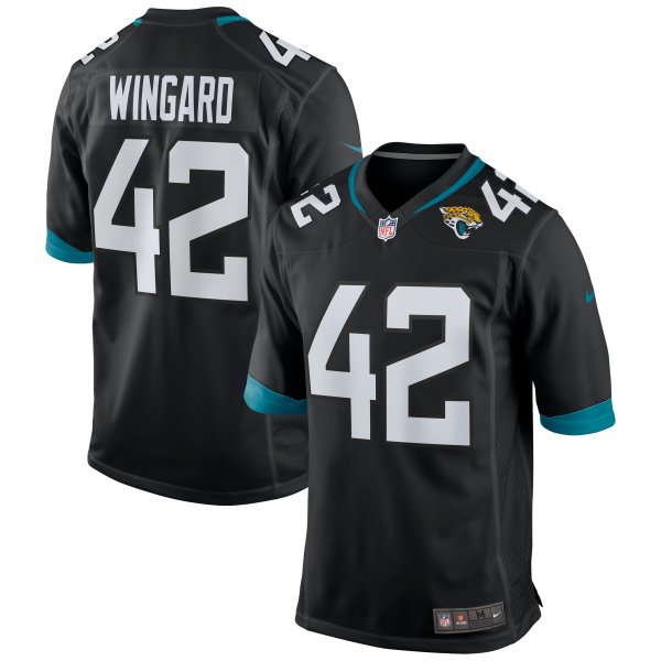 Men's Jacksonville Jaguars Andrew Wingard Nike Black Game Jersey