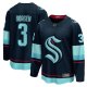 Men's Seattle Kraken Will Borgen Fanatics Deep Sea Blue Home Breakaway Player Jersey