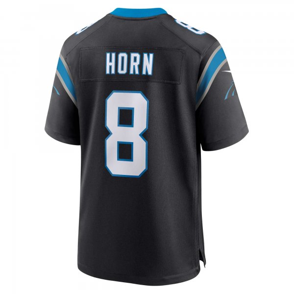 Men's Carolina Panthers Jaycee Horn Nike Black Game Jersey