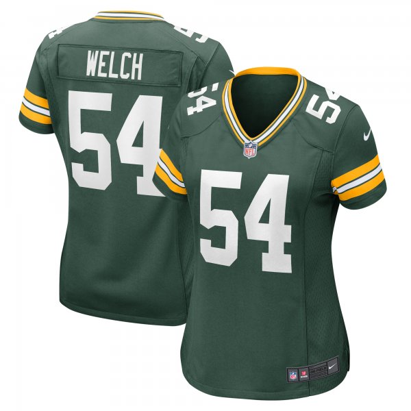 Women's Green Bay Packers Kristian Welch Nike  Green Team Game Jersey