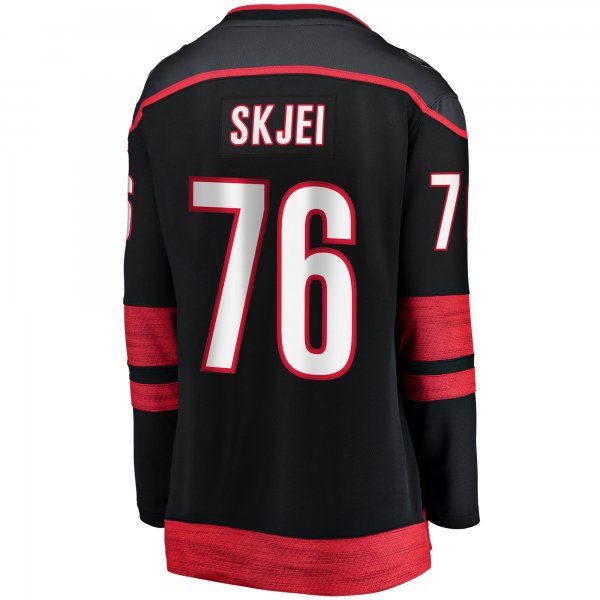 Women's Carolina Hurricanes Brady Skjei Fanatics Black Home Breakaway Player Jersey