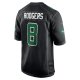 Men's New York Jets Aaron Rodgers Nike Black Fashion Game Jersey