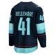 Men's Seattle Kraken Pierre-Edouard Bellemare Fanatics Deep Sea Blue Home Breakaway Player Jersey