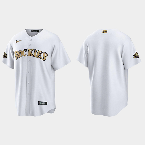 Men's Colorado Rockies 2022 MLB All-Star Game Blank Jersey - White