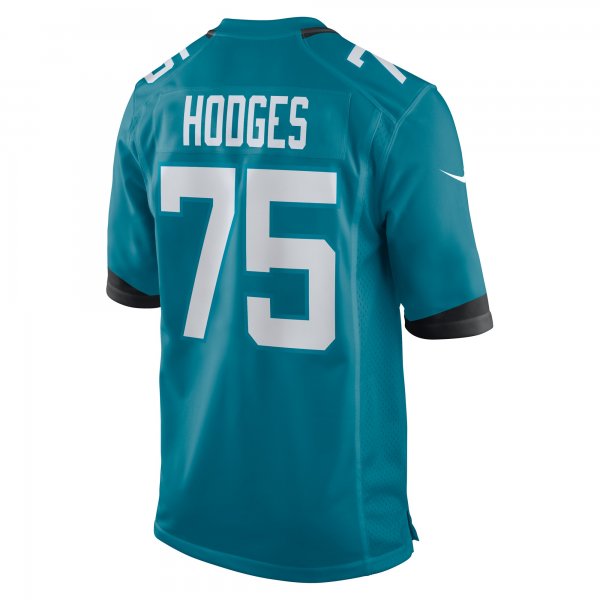 Men's Jacksonville Jaguars Cooper Hodges Nike  Teal  Game Jersey