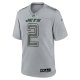 Men's New York Jets Zach Wilson Nike Gray Atmosphere Fashion Game Jersey