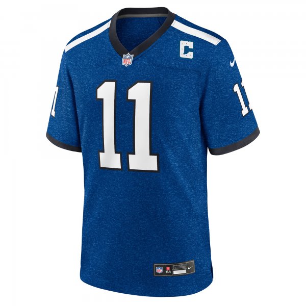 Men's Indianapolis Colts Michael Pittman Jr. Nike Royal Indiana Nights Alternate Game Jersey