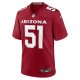 Men's Arizona Cardinals Krys Barnes Nike  Cardinal Team Game Jersey