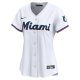 Women's Miami Marlins Jazz Chisholm Jr. Nike White Home Limited Player Jersey