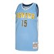 Men's Denver Nuggets Nikola Jokic Mitchell & Ness Light Blue 2016/17 Swingman Jersey