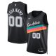 Men's Unisex San Antonio Spurs Nike Black 2025/26 City Edition Swingman Custom Jersey