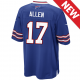 Men's Nike Buffalo Bills #17 Josh Allen Royal 2018 NFL Draft Game Jersey