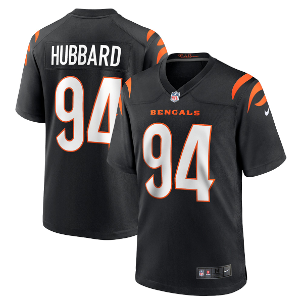 Men's Cincinnati Bengals Sam Hubbard Nike Black Game Jersey