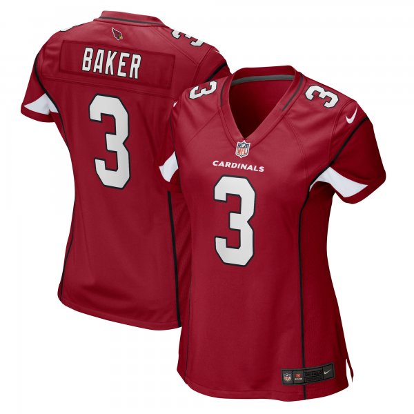 Women's #3 Budda Baker Arizona Cardinals Nike Game Jersey