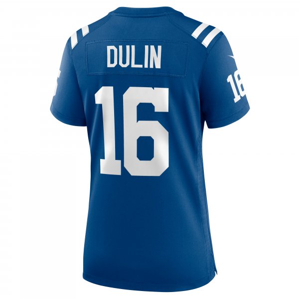 Women's Indianapolis Colts Ashton Dulin Nike Royal Game Jersey