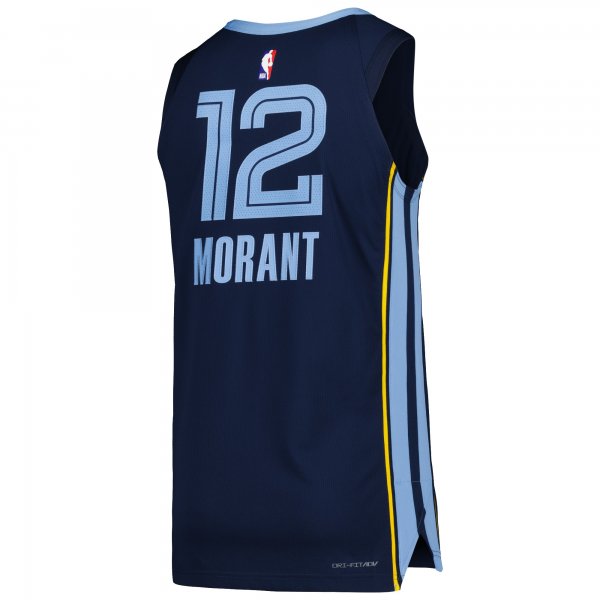 Men's Memphis Grizzlies Ja Morant Nike Navy Jersey - Icon Edition