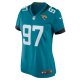 Women's Jacksonville Jaguars Tommy Togiai Nike  Teal Team Game Jersey